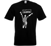 RNMSXAZNR Alex Harvey T Shirt Sensational Alex Harvey Band SAHB Zal Cleminson Vambo Black
