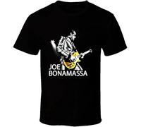 RNMSXAZNR Men's Joe Bonamassa Mens T-Shirt Black