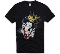 RNMSXAZNR Stray Ca@TS Built for Speed Rockabilly Vintage Cotton Men's T-Shirt