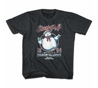 RNMSXAZNR The Real Ghostbusters Stay Puft 2 Vintage Navy Toddler T-Shirt