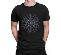 RNMSXAZNR The Stormlight Archive Distressed Logo T-Shirt Black Black Black