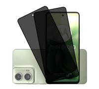 Rnnmeeko Lot de 2 Verre Trempé pour Motorola Moto G24 5G Anti-Espion Film de Protection D'écran,Dureté 9H, Anti-Rayures,Sans Bulles,Anti-Spy Privacy Protecteur Vitre pour Motorola Moto G24 5G