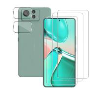 Rnnmeeko Verre trempé Compatible avec Asus Zenfone 12 Ultra Protection écran 3 Pièces et 2 Pièces Caméra Arrière Protecteur, Anti Rayures HD Protecteur D'écran pour Zenfone 12 Ultra