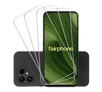 Rnnmeeko Verre trempé Compatible avec Fairphone 6 Protection Ecran, 3 Pièces 9H Dureté Protege Ecran écran pour Fairphone 6, HD Vitre Protection Anti Rayures Sans Bulles