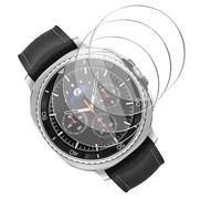 Rnnmeeko Verre trempé Compatible avec Samsung Galaxy Watch 8 classic 46mm Protection Ecran, 4 Pièces 9H Dureté Protege Ecran écran, HD Vitre Protection Anti Rayures Sans Bulles