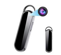 RNNTK Mini Caméra Full HD 1080P,Cachée Caméra Espion avec Enregistrement en Boucle Audio Vidéo,pour Famille Voiture Réunion Caméra De Sécurité Il A Un Grand Angle De 160 Degrés 16G