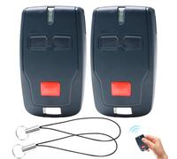 RNPKZ 2 Pièces Télécommande de Porte de Garage pour BFT Mitto 2 B RCB, 433 MHz Télécommande BFT À 2 Boutons, Porte-Clés de Porte de Garage À 2 Canaux pour Rolling BFT Mitto 2, Kleio, Ghibli, TRC 2