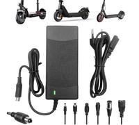 RNPKZ Chargeurs pour scooter, 42 V 2 A, câble de charge pour hoverboard, 6 ports, câble de charge pour scooter électrique, adaptateur secteur, chargeur pour vélos électriques, scooters Xiaomi M365