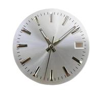 RNSZKIPJ Accessoires de montre 29 mm avec barre de cadran motif soleil, clou sans aiguille littérale lumineuse, convient pour machine NH35/8215/2836, Taiyinsilvernails+nh35watchhands, taille unique