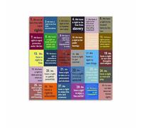 RNUMLIGH 30 Human Rights Poster - Declaration Educational Print for Classroom, Office & Home, Motivational Wall Decor(Unframed,08x12inch(20x30cm))