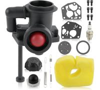 RNUMLIGH 795477 498809 Carburetor with 698369 Air Filter 698719 691859 692211 Spring 492979S Fuel Cap 495770 795083 Gasket Diaphragm Tune Up Kits for 795469 794147 699660 794161 498811 Engines