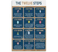 RNUMLIGH A Beginning Poster Framework for Change and Mindfulness Wall-Art for Office Study Room Decor Hope and Courage(Framed,16x24inch(40x60cm))