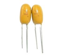 RNUMLIGH Condensateur au tantale 100uF 16V 16V100uF Dip Radial 10 pièces
