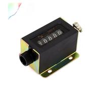 RNUMLIGH D67-F Compteur mécanique à tirage réinitialisable à Bouton Rotatif à 5 Chiffres 0-99999