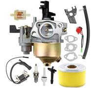 RNUMLIGH GX160 GX200 Carburetor with 17210-ZE1-517 Air Filter Tune Up Kit for GX120 GX140 GX 160 GX168 GX200 5HP 5.5HP 6.5HP Engine