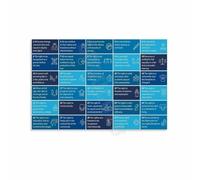 RNUMLIGH Human Rights Charter Poster Declaration of Canvas Wall-Art for Social Justice Office Classroom Decor(Framed,08x12inch(20x30cm))