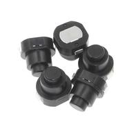 RNUMLIGH Lot de 10 interrupteurs circulaires for lampe poche, bouton d'alimentation, A, autobloquant, marche/arrêt