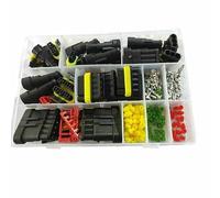 RNUMLIGH Lot de 296 connecteurs étanches HID mâles et Femelles, 1/2/3/4/5/6 Broches, for câbles électriques de Voiture, bornes de câblage for Camion