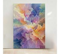 RNXAOPEN Diamond Painting Fleur Diamond Painting Adulte Abstrait 5D DIY Canevas Kit Complet Adulte, Diamant Strass Point de Croix Cristal Art pour Décoration Murale Maison 30x40 cm PjY9316 7-N