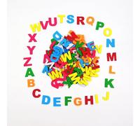 RNXSIB Lot de 360 lettres autocollantes en caoutchouc mousse, lettres en feutre et lettres adhésives pour sac d'école, taille 1-2 cm, idéal pour les enfants de 5 à 10 ans, jouets éducatifs alphabet