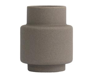 Ro Collection Vase Hurricane M Ø12 Pierre sombre