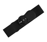 Ro Rox Ceinture de Rétro Style Vintage Rockabilly des années 1950 - Noir (L)