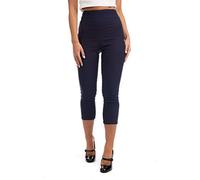 Ro Rox Ella Années 50 Vintage Retro Pinup Pantalon Capri 3/4 Trois-Quarts (Marin Bleu, 2XL)