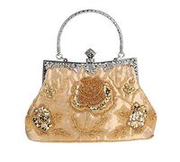 Ro Rox Marie 1920 Flapper Gatsby Peaky Blinders Soirée de Fête Sac à Main - Or