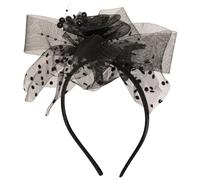 Ro Rox Net Ruffle Flower Hairband Retro Années 40 50 Accessoire de cheveux