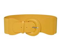 Ro Rox Raya Ceinture d'infirmière élastique Stretch large 50's Retro Vintage Waist Cincher, Jaune, M