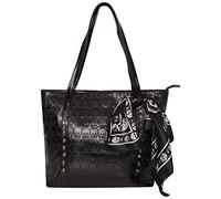 Ro Rox Skull Bag Métal Clouté Allegra Foulard en Soie Gothique Sac à Bandoulière Large