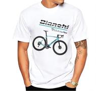 Road Bike Cycling EKG Cyclist Heart Beat Heartbeat Art Design T-Shirt The Brands Bicycle Print Tee Shirt Top