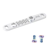 Road Bike Disc Brake Mount Adapter - 8Nm Installation Feature, 2 Inch External Fixed Device, Weatherproof Cycling Repair Component, Silver Metal Fastener | Utility Tool For Mechanics & Cyclist