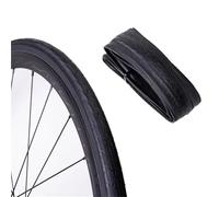 Road Bike High Performance Bicycle Tire Durable Foldable Tires with 60TPI Puncture Resistant for 20inch 700C Wheels Black/Yellow(700x28-J1805A,2 pcs)