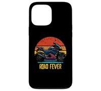 Road Fever Style rétro Sportbike Superbike Coque pour iPhone 13 Pro Max