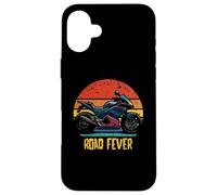 Road Fever Style rétro Sportbike Superbike Coque pour iPhone 16 Plus