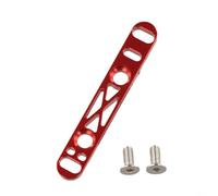 Road For Bike Adaptateur de montage pour étrier de frein à disque hydraulique, support avant et arrière en alliage d'aluminium convertit 140 mm à 160 mm avec espacement des trous de 70 mm (avant rouge