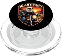 Road Legend Classic Moto American Patriotic Eagle Biker PopSockets PopGrip pour MagSafe