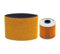 Road Passion 11013-1275 151606 Filtre à air & Filtres à huile Compatible avec Kawasaki KLF250 Bayou 250 2010-2011 / KLF220 Bayou 220 2002