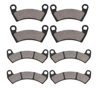 Road Passion 2208162 1913469 Avant & Arrière Plaquettes de Frein Compatible avec Polaris RZR XP 4 Turbo/RZR XP Turbo EPS 2016-2020/ RZR XP Turbo S/XP 4 Turbo Fox Dynamix Edition/RZR PRO XP 2020-2022
