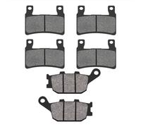 Road Passion Avant & Arrière Plaquettes de Frein Kit Compatible avec Honda CBR 929 RR 2000 2001 CBR 954 RR 2002 2003 RVT 1000 R 2000 2001 2002 2003 2004 2005 2006 VTR 1000 2002 2003 2004 2005 2006