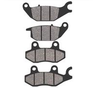 Road Passion Avant & Arrière Plaquettes de Frein Kit Compatible avec HONDA XL 125 V1-VA Varadero 2001 2002 2003 2004 2005 2006 2007 2008 2009 2010 2011