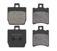 Road Passion Avant & Arrière Plaquettes de Frein Kit Compatible avec YAMAHA Aerox 4 NS 50 F 2014-2018 / NS 50 Aerox (Naked) 2T 2013-2016 / MBK YQ 50 Nitro 1997-2010 / YQ 50 Nitro Naked 2006-2010
