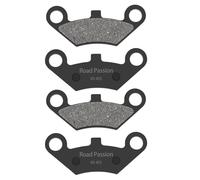 Road Passion Avant Plaquettes de Frein Compatible avec CF MOTO Terralander 625 (Quad) (CF 625 B/C) 2010 2011//LINHAI Goon 260 ATV 2x4 4x4 2007 2008 2009//GOES 360 Max (Quad) 2008 2009（2 paires)