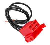 Road Passion Faisceau de Câblage de Connecteur de Relais de Solénoïde de Démarreur à 4 voies pour Honda CBR600 CBR900 CBR929 CBR954 CBR1100XX VTR F2 F3-Rouge (1 pcs)