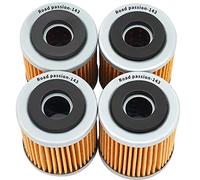 Road Passion Filtre à Huile pour Yamaha SR125SE 1980-1999 / SR125 2000-2002 / SRX250 1987 / SR185 1981-1982 (pack of 4)