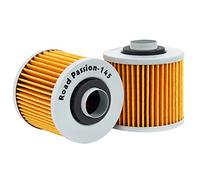 Road Passion Filtre à l'huile pour YAMAHA XV750 VIRAGO 747 1990-1999 XTZ750 SUPER TENERE 754 1989-1997(2 pièces)