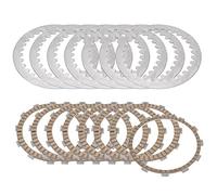 Road Passion Kit de Plaque de Friction D'embrayage 22321-MN5-000 22201-MCA-000 22203-MCA-000 22202-MCS-000 Compatible avec HONDA ST1300 2003-2010/ ST1300A 2003-2013/ ST1300P Police 2005-2006