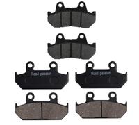 Road Passion Plaquettes de Frein Avant et Arrière Compatible avec Honda GL1500 Goldwing/SE/L 1990-2000, GL1500 A Aspencade/I Interstate 1990-2000, Honda GL1500 GL 1500 Goldwing 1500 1988-2000