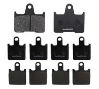 Road Passion Plaquettes de Frein Avant et Arrière Compatible avec Kawasaki Concours 14 ZG1400 GTR1400 2008 2009 2010 2011 2012 2013 2014 2015 2016